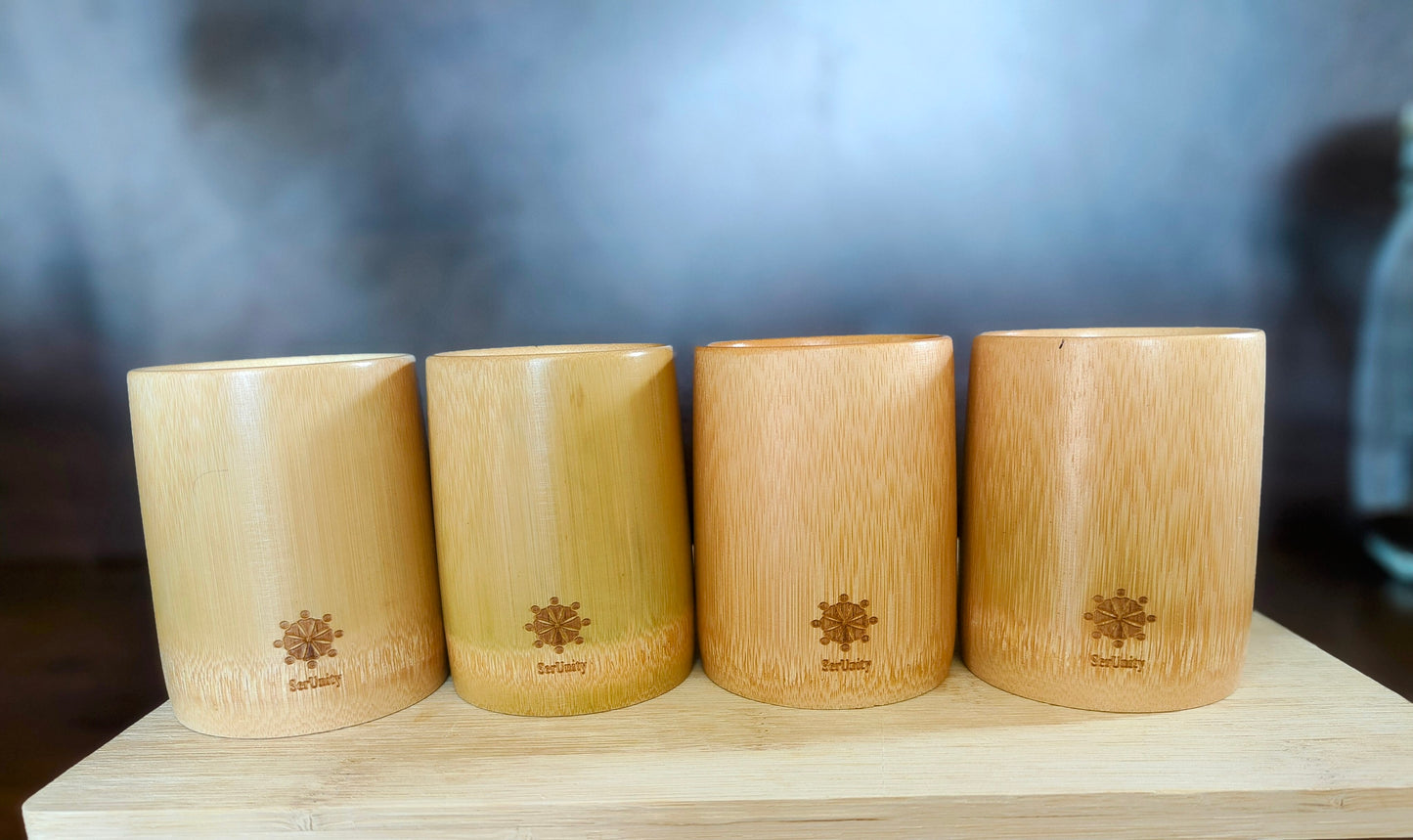 Bamboo Cups-Set of 4