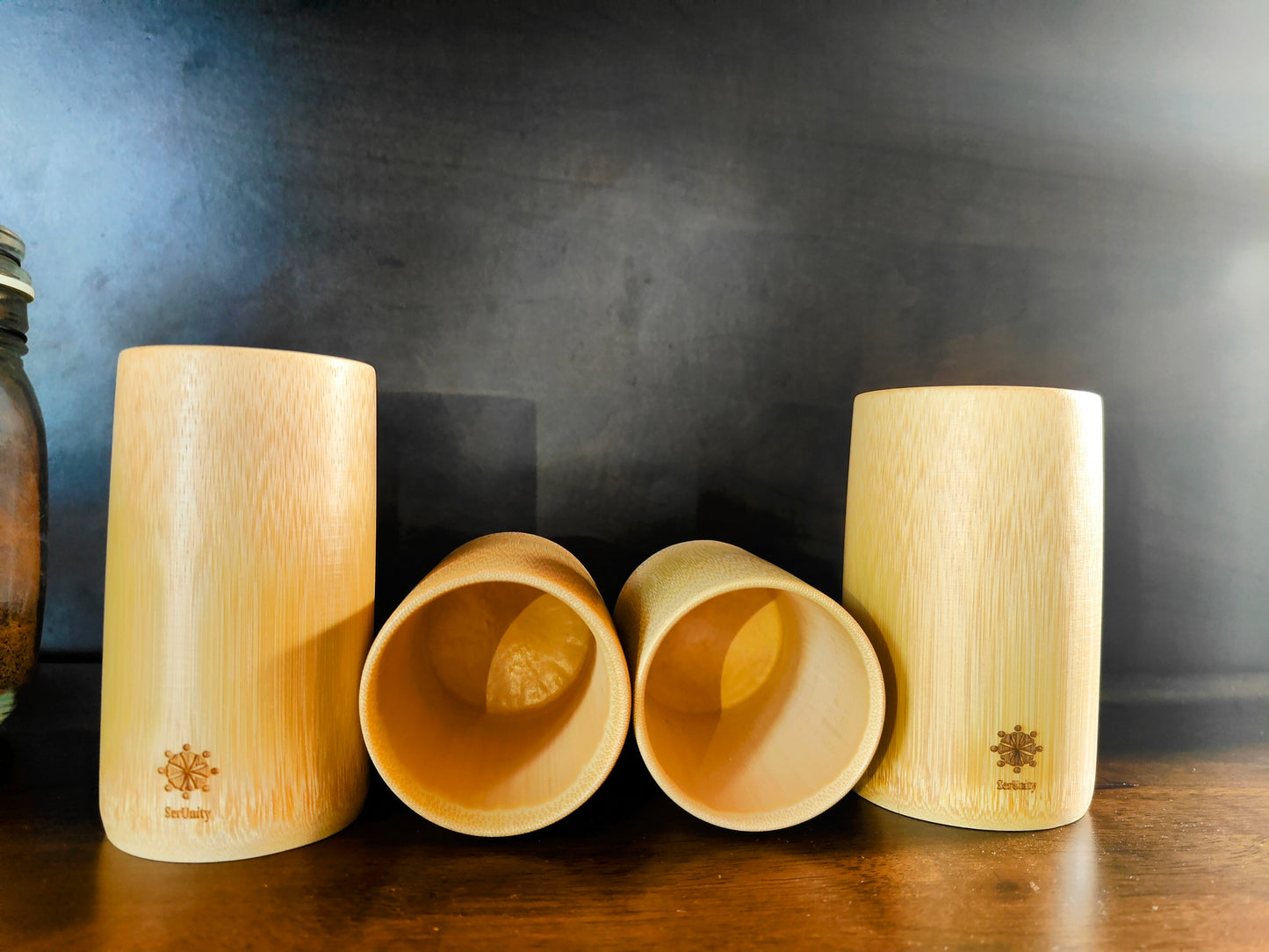 Bamboo Glasses – Set of 4