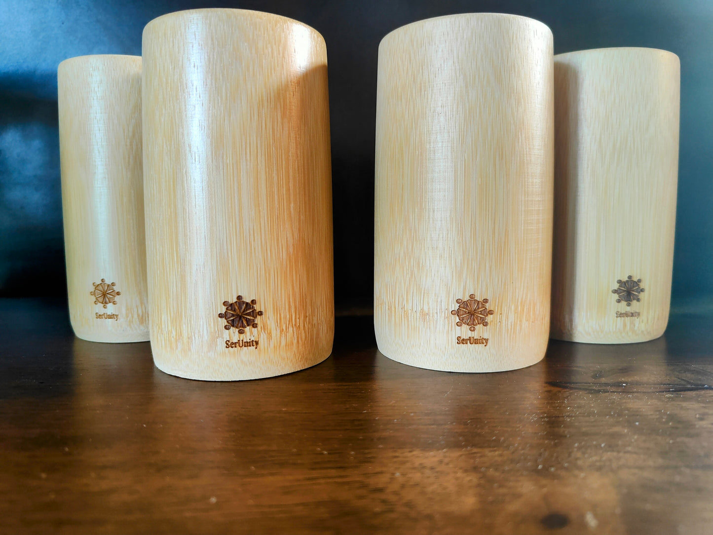 Bamboo Glasses – Set of 4