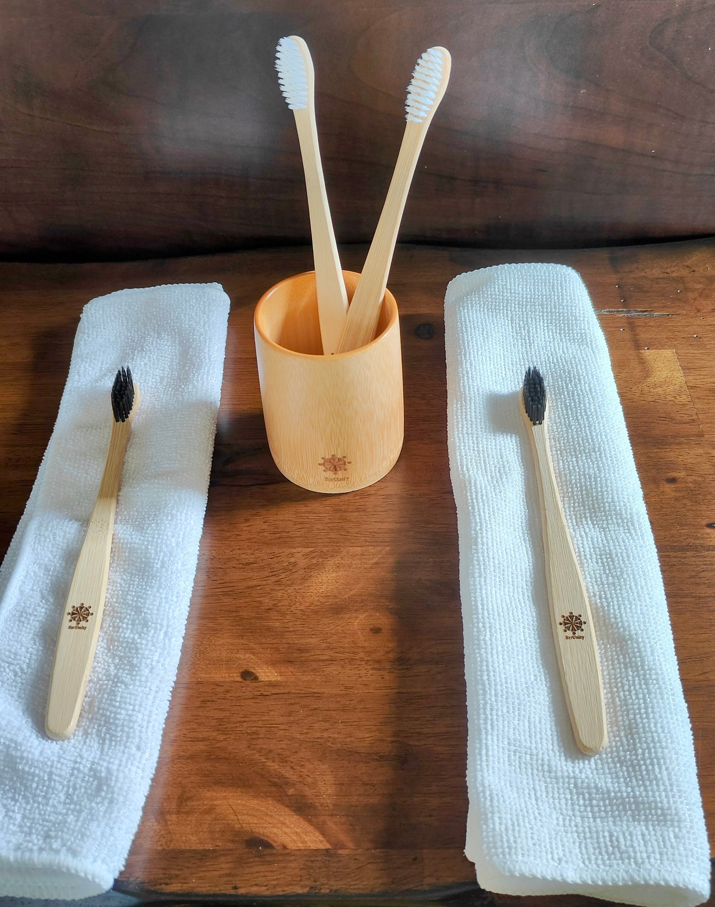 Bamboo Toothbrushes – Set of 4