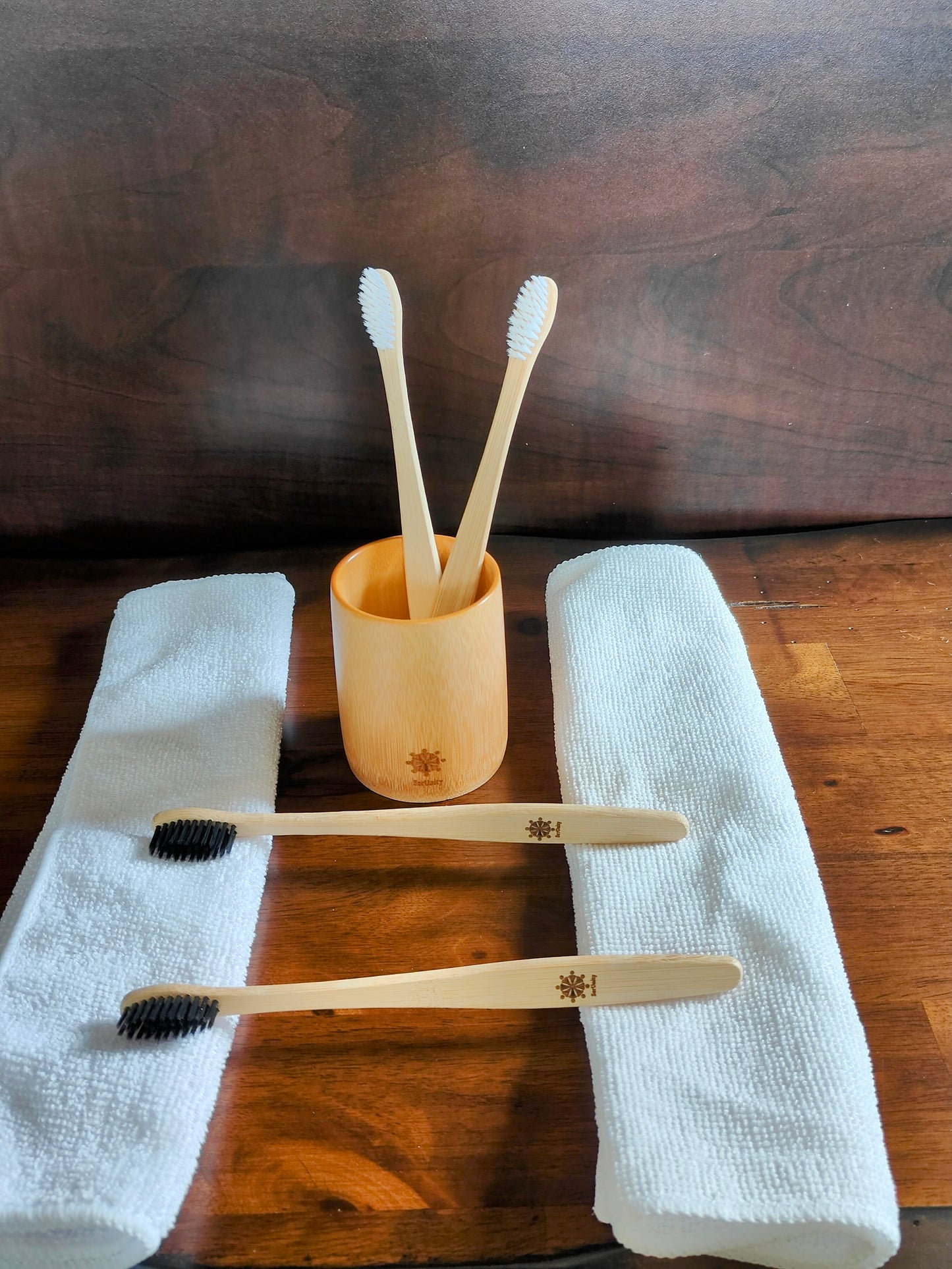 Bamboo Toothbrushes – Set of 4