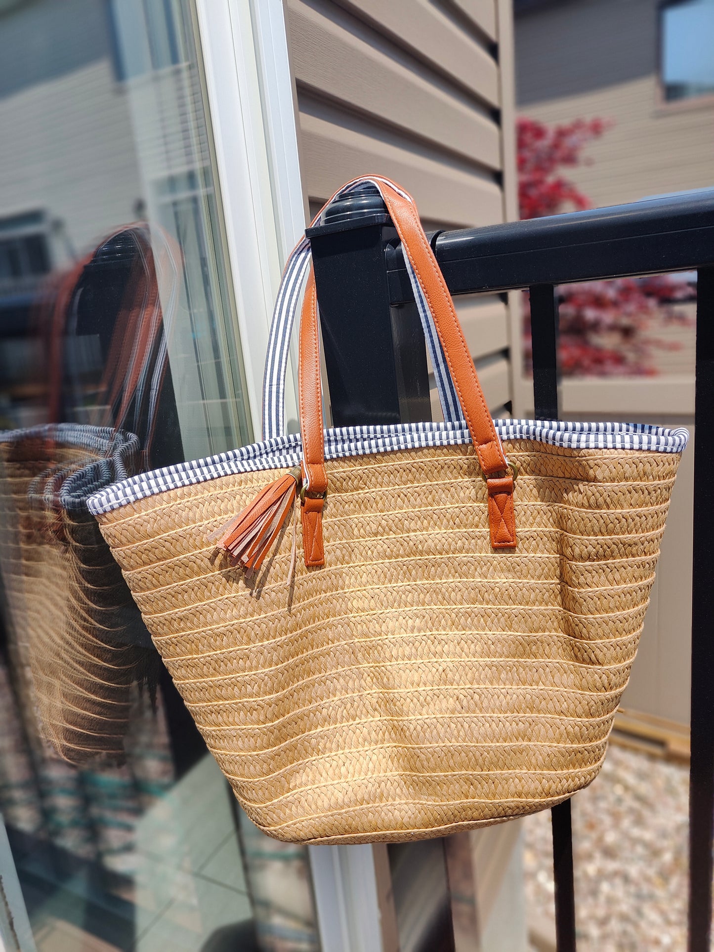 Handwoven Seagrass Tote Bag
