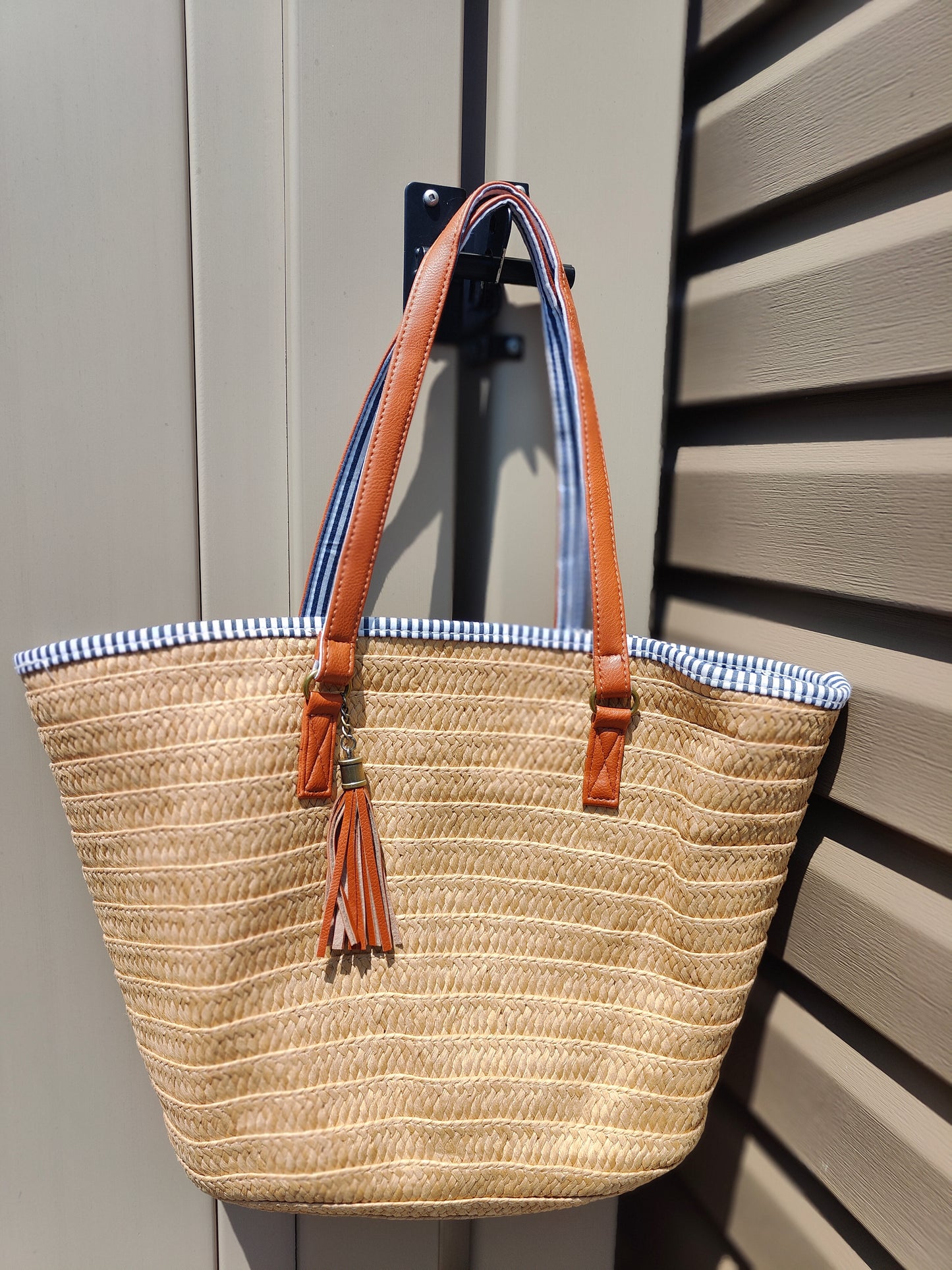 Handwoven Seagrass Tote Bag