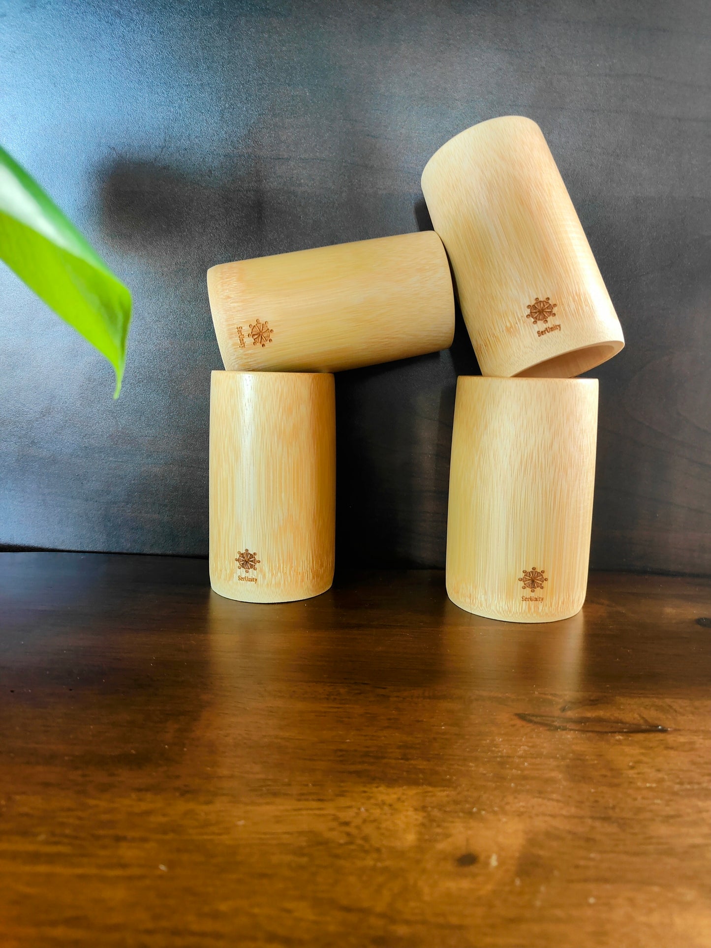 Bamboo Glasses – Set of 4