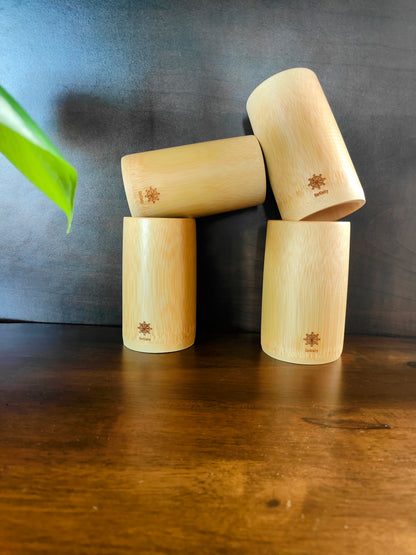 Bamboo Glasses – Set of 4