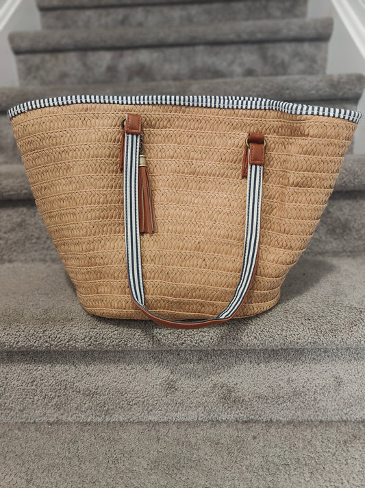 Handwoven Seagrass Tote Bag